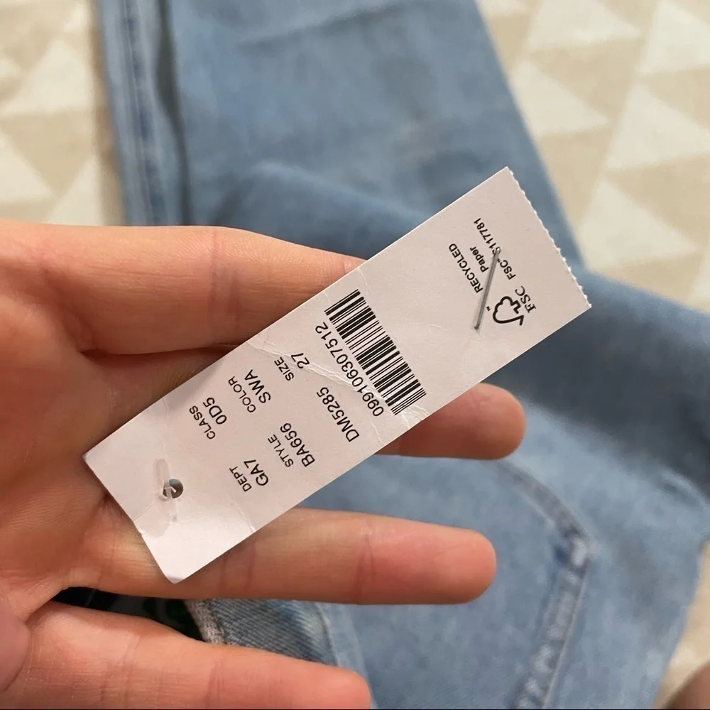 J crew high rise ‘90s classic straight jeans scuttle wash